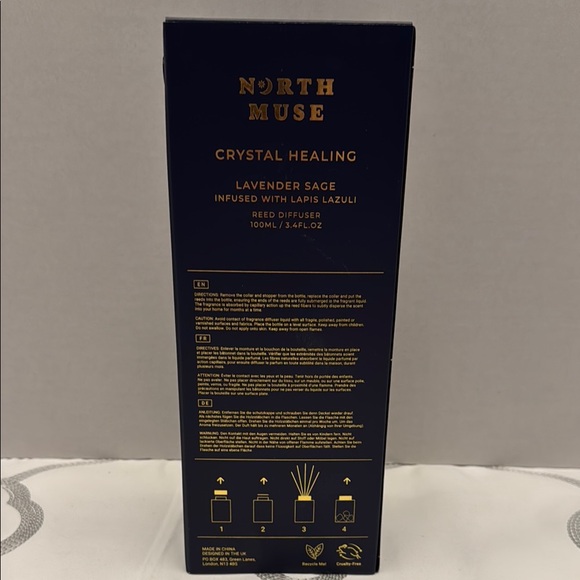 North Muse Lavender Sage Reed Diffuser - Picture 2 of 2